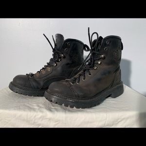 Harley Davidson motorcycle hiking work combat boot